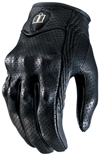 Icon Pursuit Black Gloves